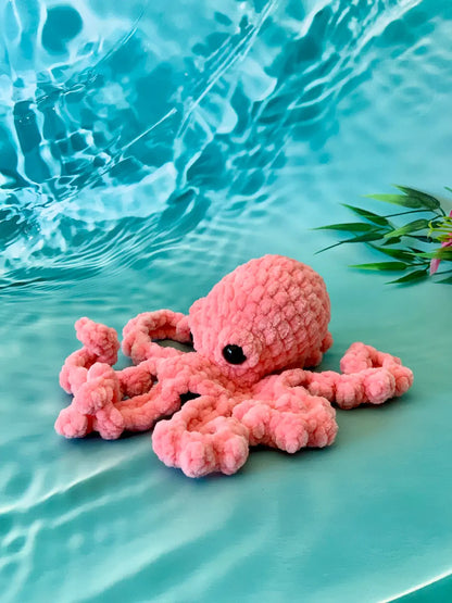 Peluche pieuvre Les mailles calines