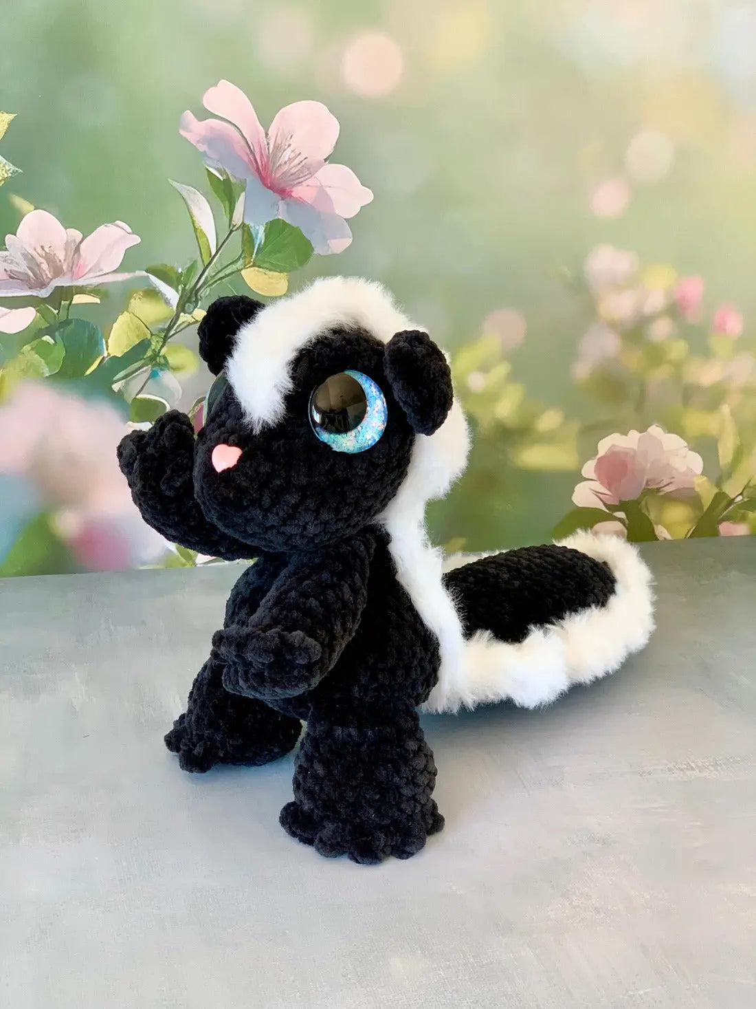 Peluche putois (Skiddles) Les mailles calines