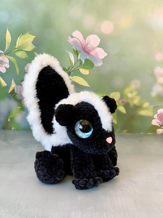 Peluche putois (Skiddles) Les mailles calines