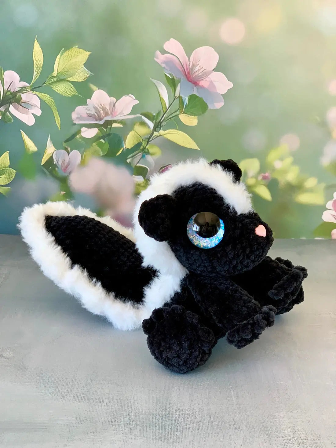 Peluche putois (Skiddles) Les mailles calines