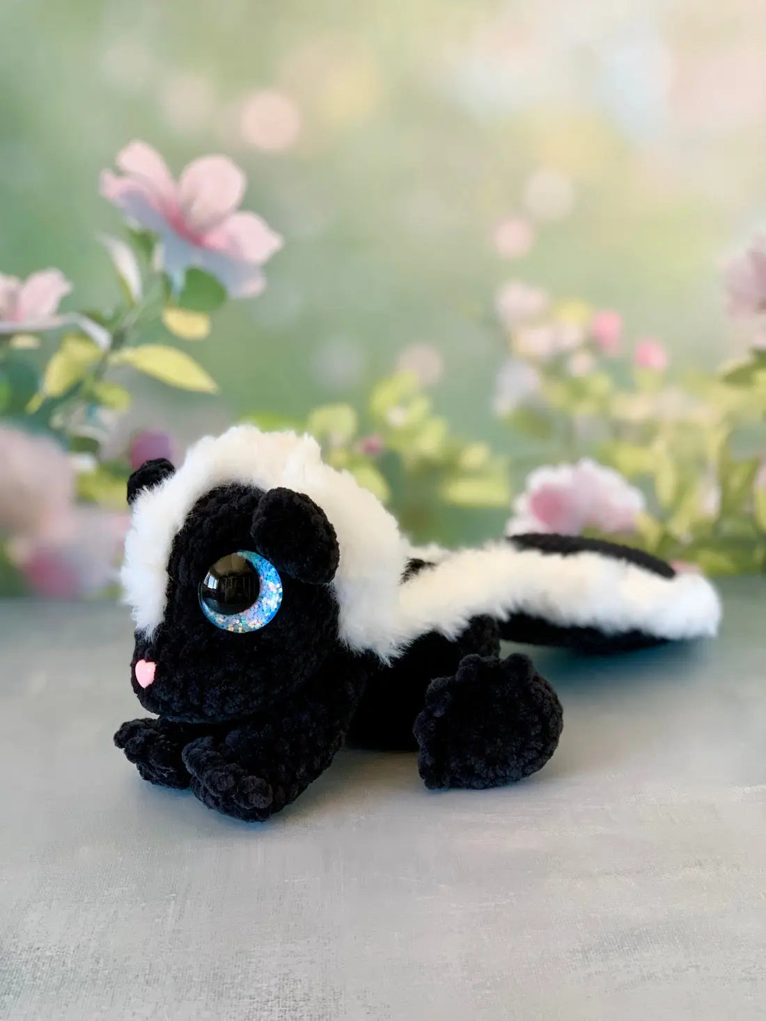 Peluche putois (Skiddles) Les mailles calines