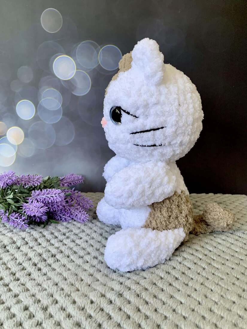 Chat moelleux Les mailles calines