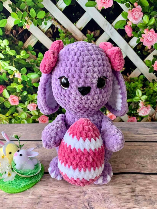 Lapin de Pâques - Lily Les mailles calines