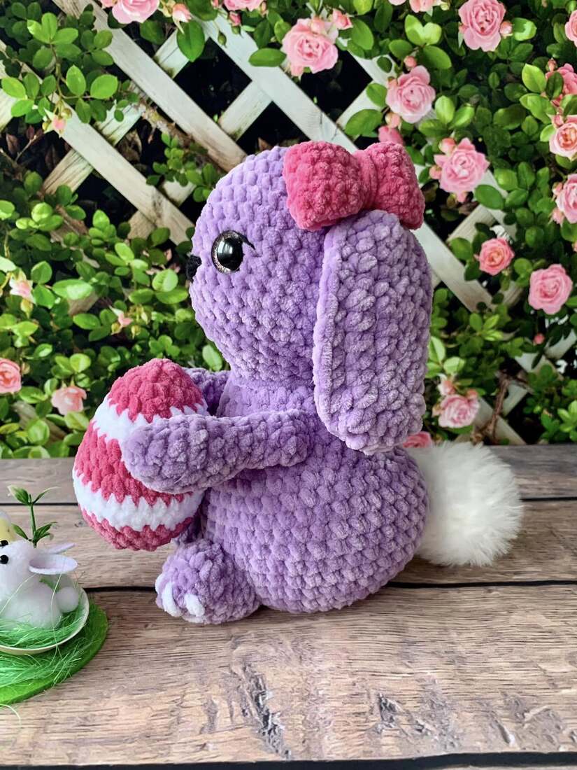 Lapin de Pâques - Lily Les mailles calines