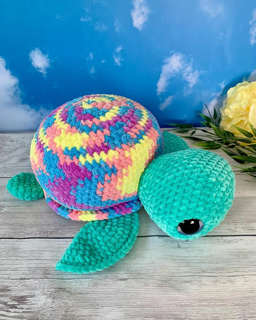 Tortue géante Les mailles calines