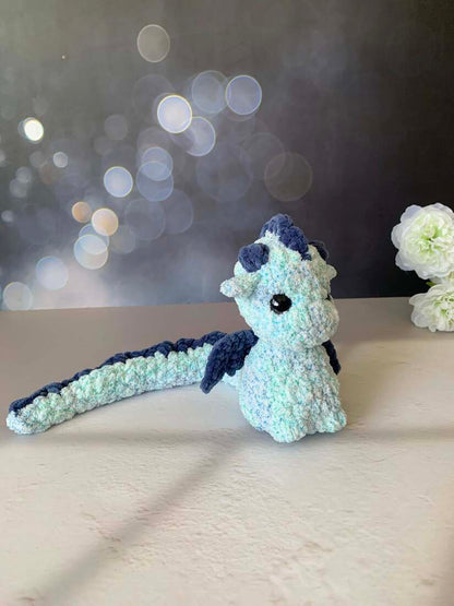 Bébé dragon - Limey - Les Mailles Calines