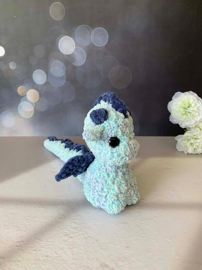 Bébé dragon - Limey - Les Mailles Calines