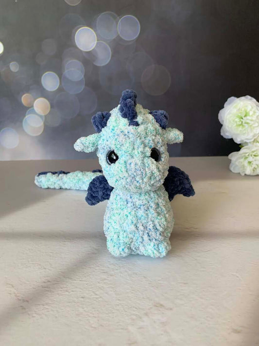 Bébé dragon - Limey - Les Mailles Calines