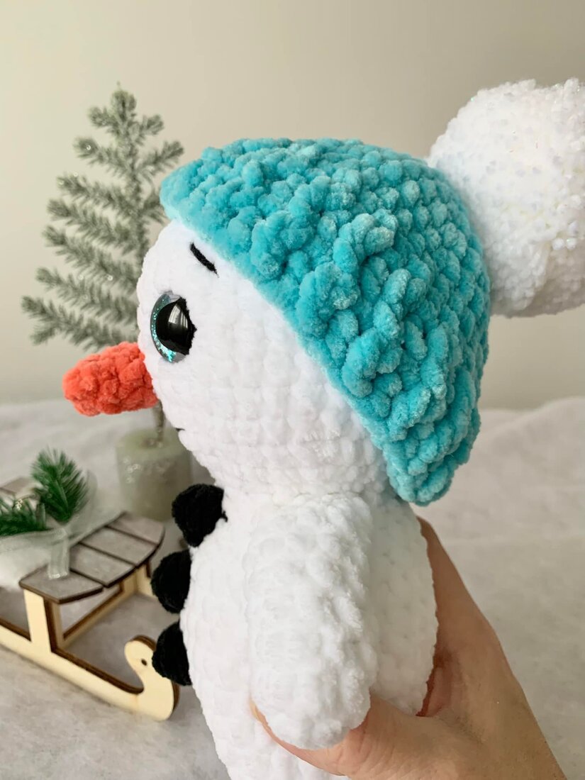 Bonhomme de neige - Snowdrop Les mailles calines