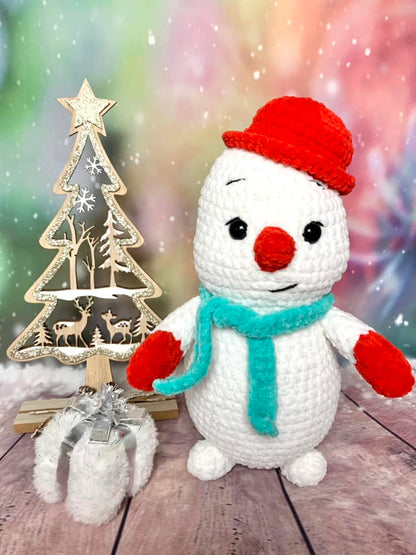 Bonhomme de neige Les mailles calines