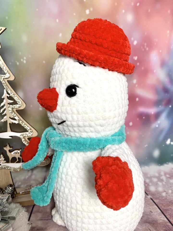 Bonhomme de neige Les mailles calines