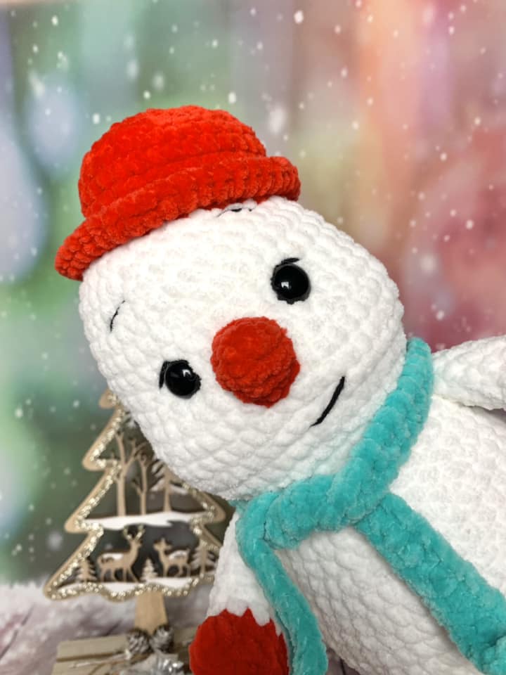 Bonhomme de neige Les mailles calines