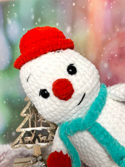 Bonhomme de neige Les mailles calines