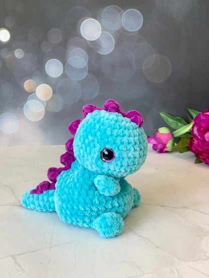 Dinosaure moelleux Les mailles calines