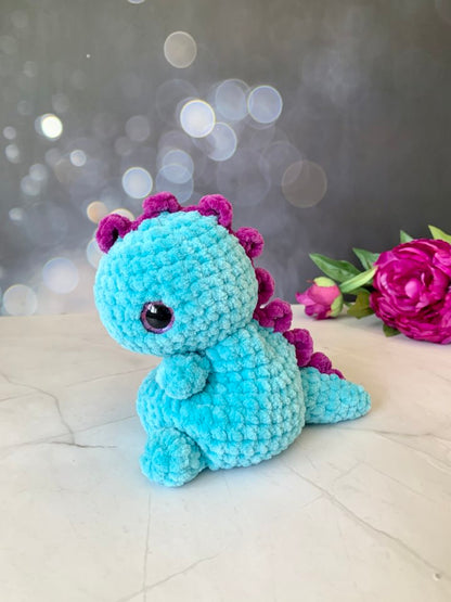 Dinosaure moelleux Les mailles calines