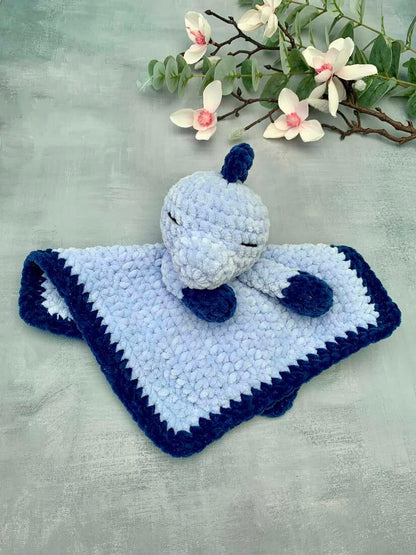 Doudou plat dinosaure - Les Mailles Calines