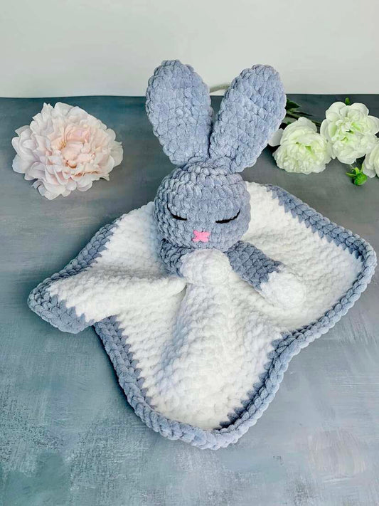 Doudou plat lapin - Les Mailles Calines