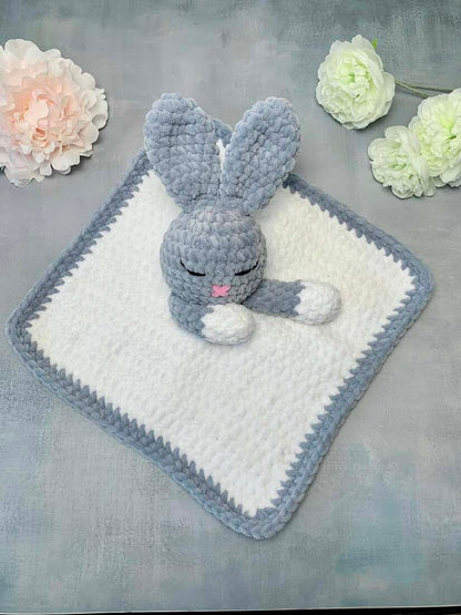 Doudou plat lapin - Les Mailles Calines