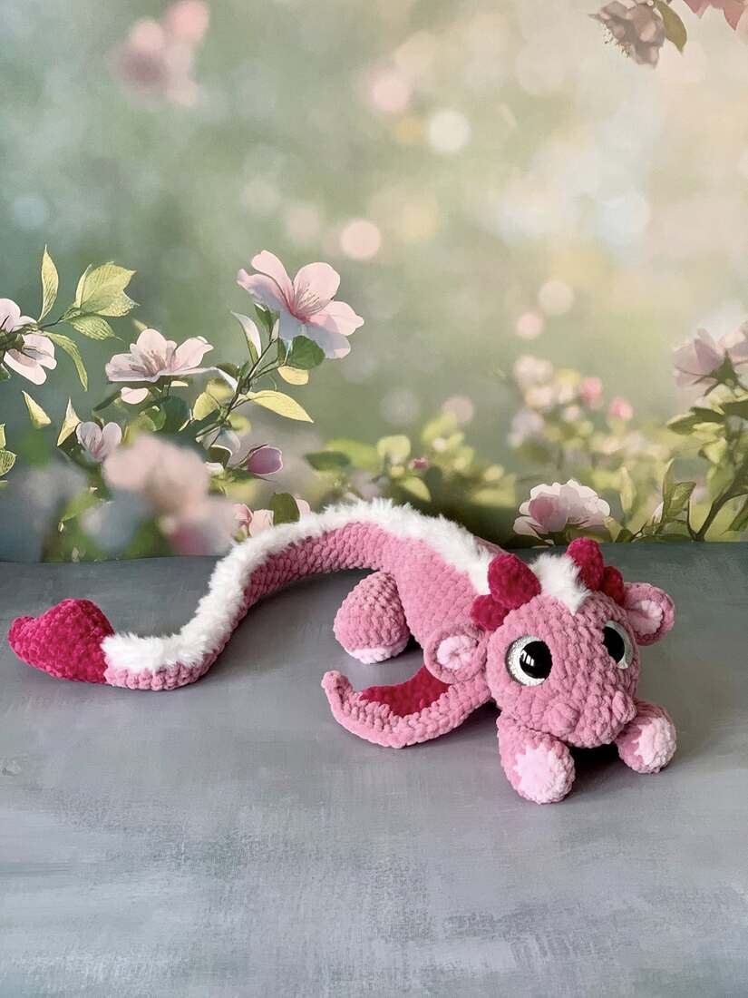 Dragon rose - Eden Les mailles calines