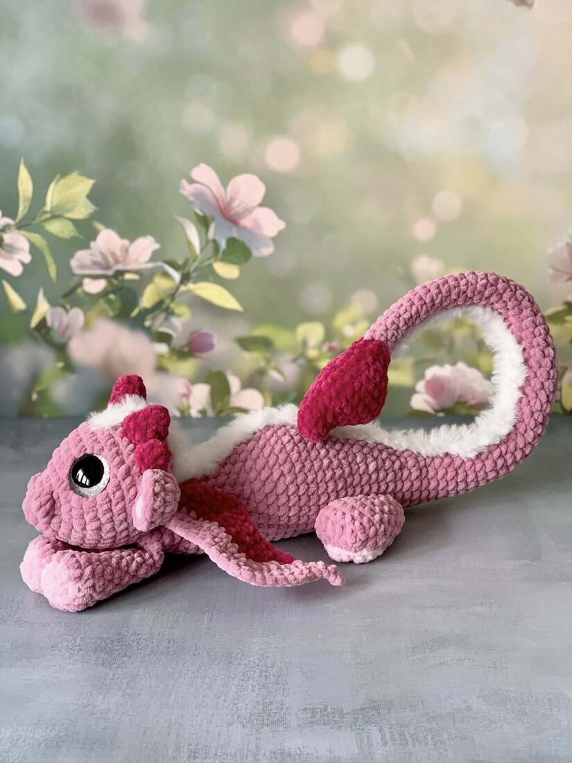 Dragon rose - Eden Les mailles calines