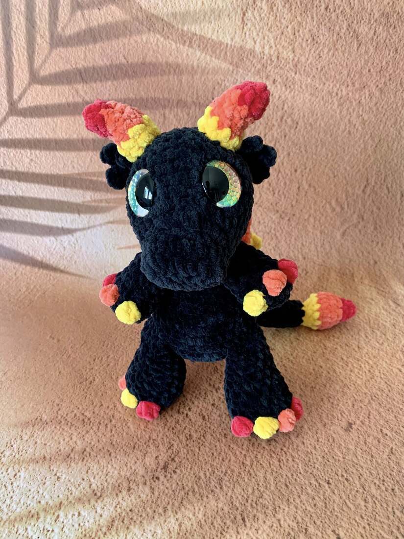 Dragon de feu - Ember Les mailles calines