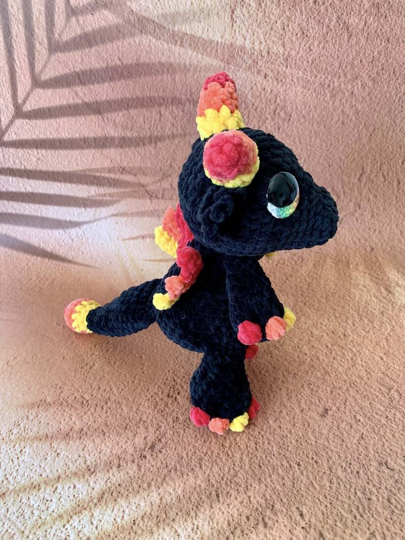 Dragon de feu - Ember Les mailles calines