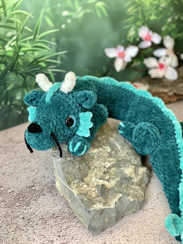 Dragon asiatique - Shin Les mailles calines