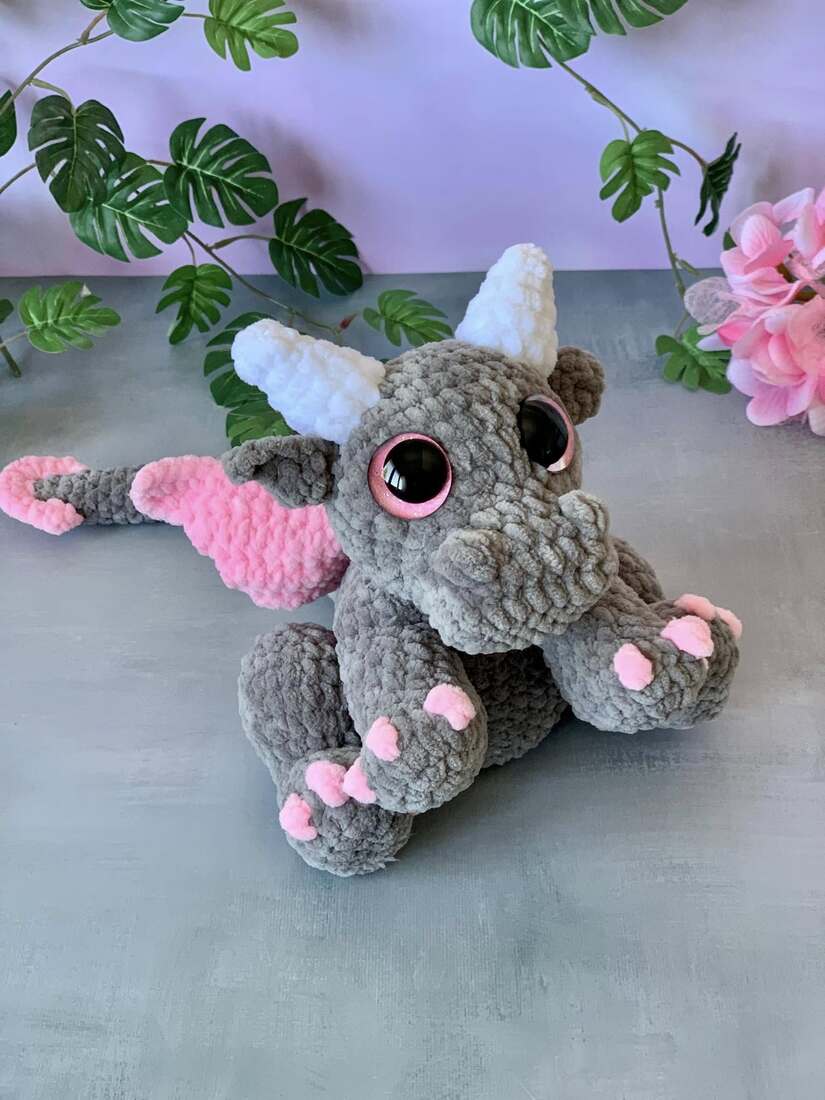 Dragon gris - Zeus Les mailles calines