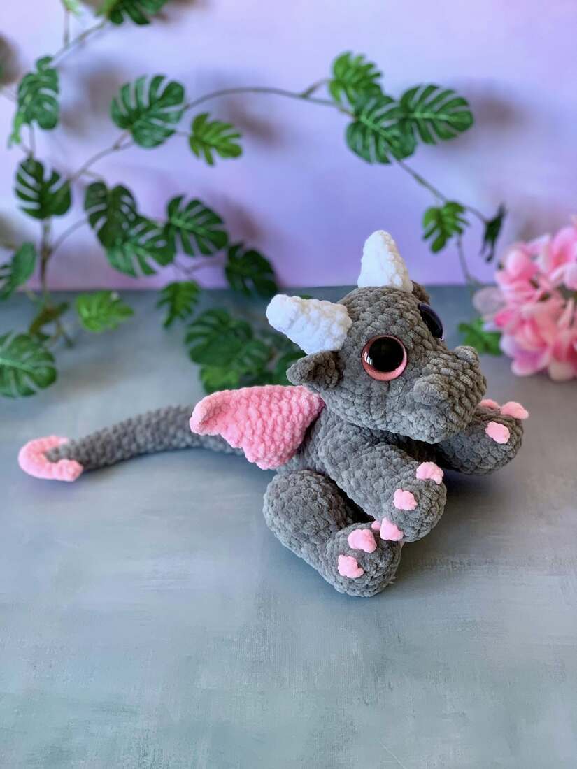 Dragon gris - Zeus Les mailles calines