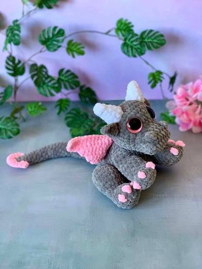 Dragon gris - Zeus Les mailles calines