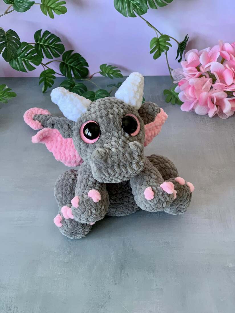 Dragon gris - Zeus Les mailles calines