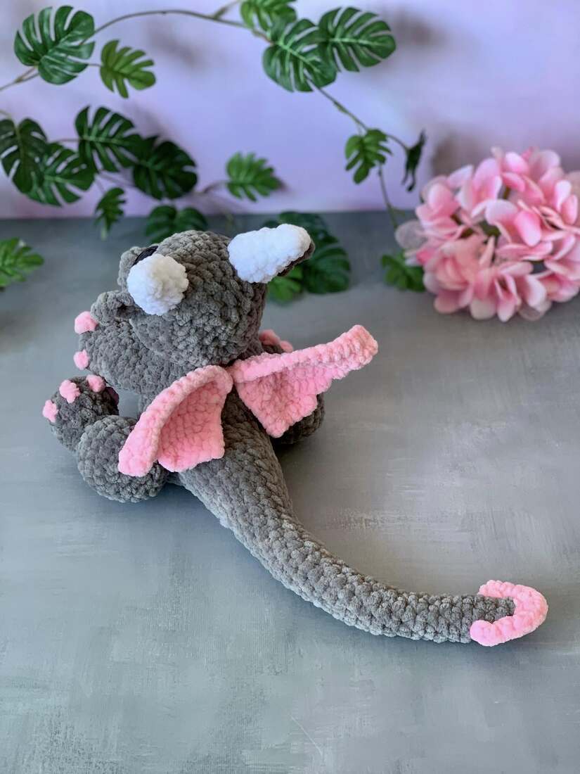 Dragon gris - Zeus Les mailles calines