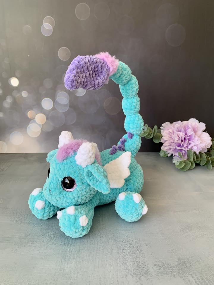 Dragon scorpion Les mailles calines