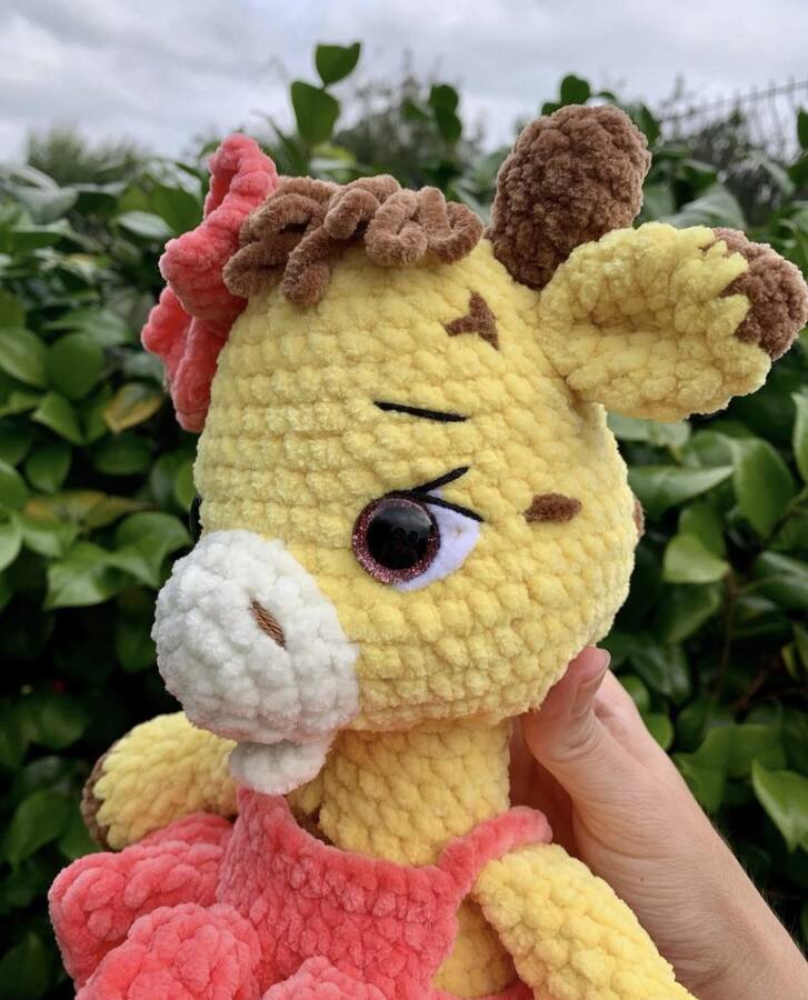 Girafe - Giselle Les mailles calines