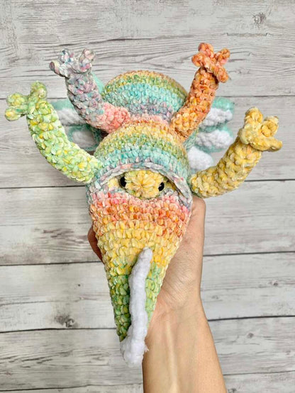 Maman axoltl - Les Mailles Calines