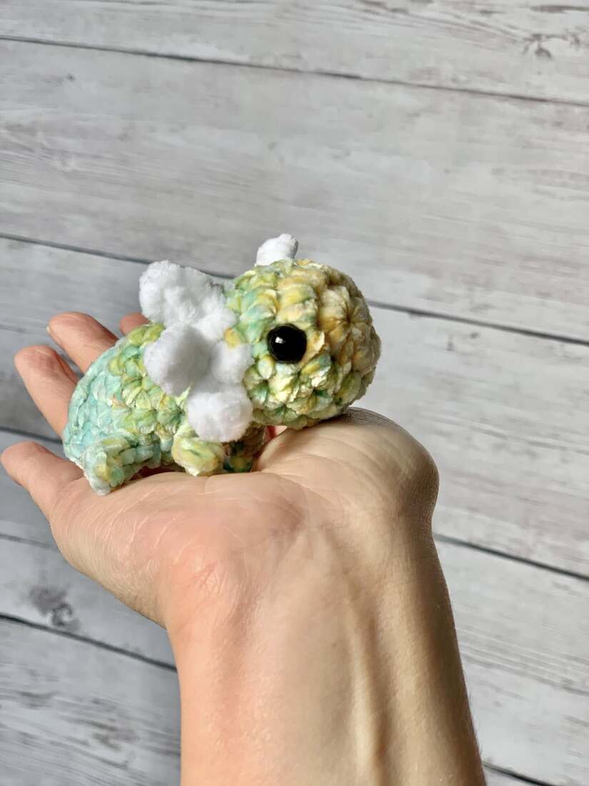 Maman axoltl - Les Mailles Calines