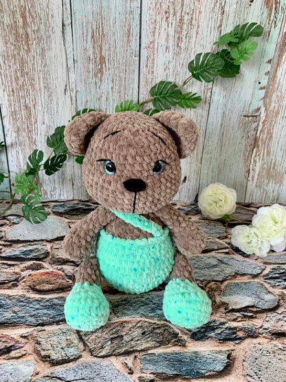 Ours en salopette - Les Mailles Calines