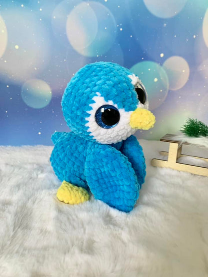 Pingouin avec bonnet - Les Mailles Calines