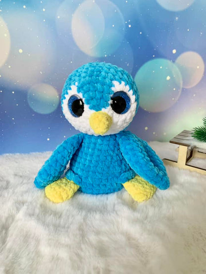 Pingouin avec bonnet - Les Mailles Calines