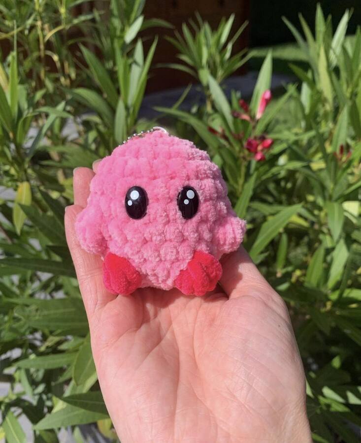 Porte-clés Kirby - Les Mailles Calines