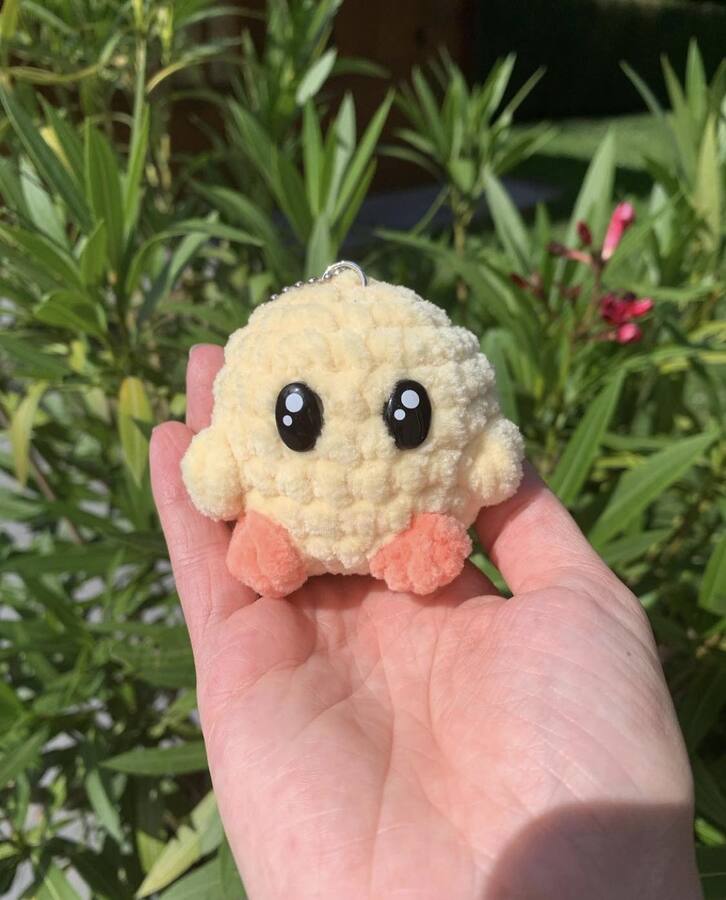 Porte-clés Kirby - Les Mailles Calines