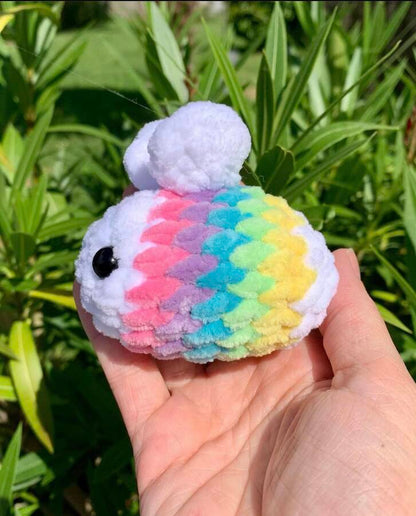 Porte-clés abeille Les mailles calines