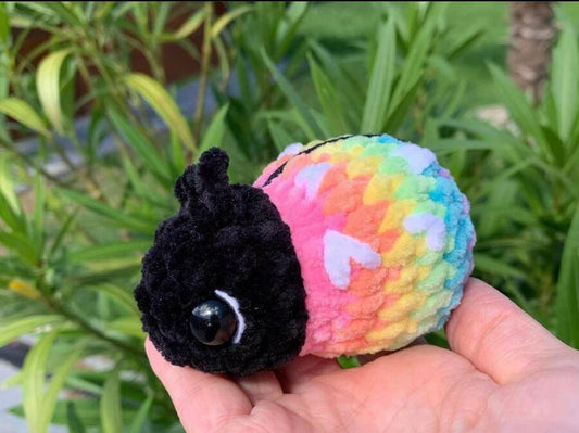 Porte-clés coccinelle - Les Mailles Calines