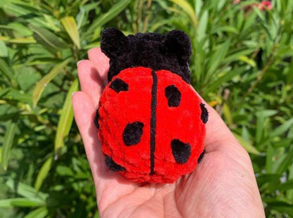 Porte-clés coccinelle - Les Mailles Calines