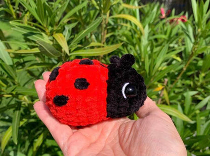 Porte-clés coccinelle - Les Mailles Calines