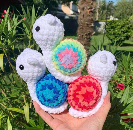 Porte-clés escargot Les mailles calines