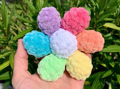 Porte-clés fleur Les mailles calines