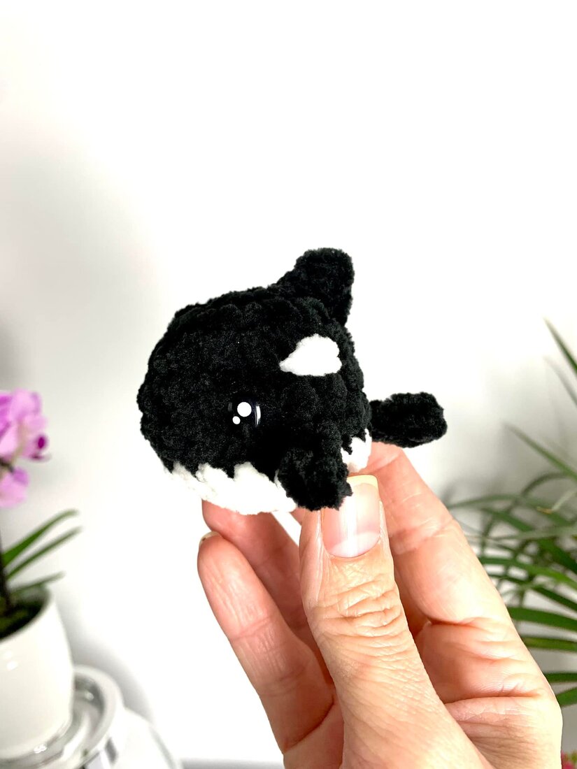 Porte-clés orque Les mailles calines