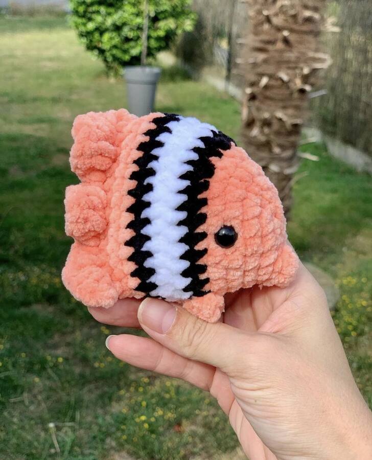 Porte-clés poisson - Les Mailles Calines