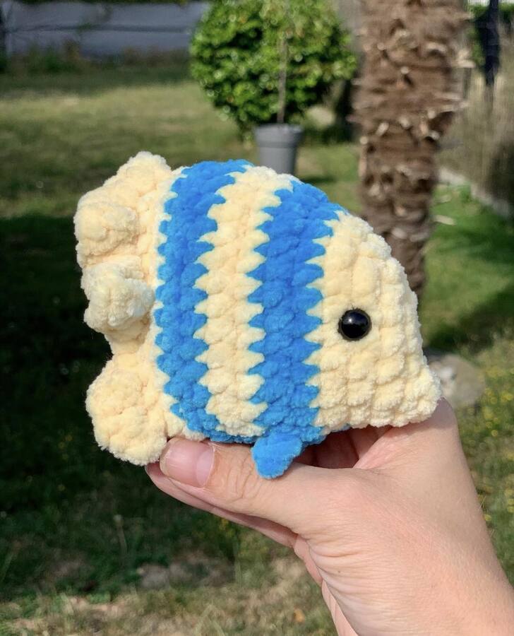 Porte-clés poisson - Les Mailles Calines